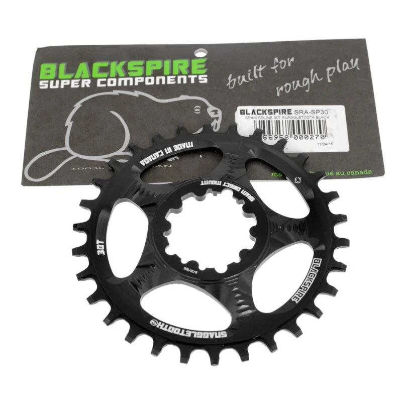 Blackspire, Snaggletooth, Spiderless Sram 30T, 6mm Offset 1 Blackspire, Snaggletooth, Spiderless Sram 30T, 6mm Offset