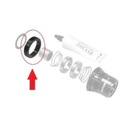 Dt-swiss DT Swiss, Gewindering Stahl Für Naben Mit Ratchet Freilauf