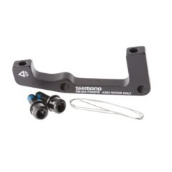Shimano, Adapter, Disc Brake, Von Postmount Bremse Auf IS2000 Gabel, KSMMAF203PSB, F. 203mm Rotor, Sicherung, (HstNr = KSMMAF203PSB)