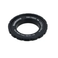 Shimano, Verschlussring, SM-HB20, Centerlock Disc Lock Ring, Auch Für 15/20mm Steckachsen, (HstNr = ASMHB20)