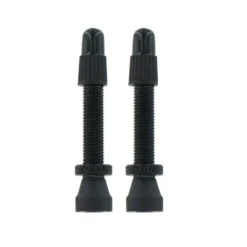 VAR, Ventil Alu Tubelessventil Für TL-Ready Umrüstung SV, 2er Pack, Schwarz