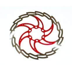 XLC, Bremsscheibe Superlight, 115g, 6-loch, 180mm, ROT